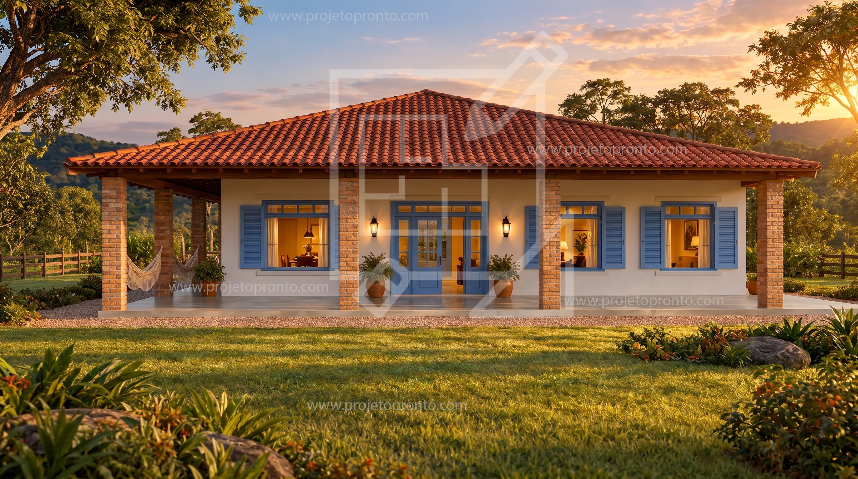 PLANTA CASA de campo