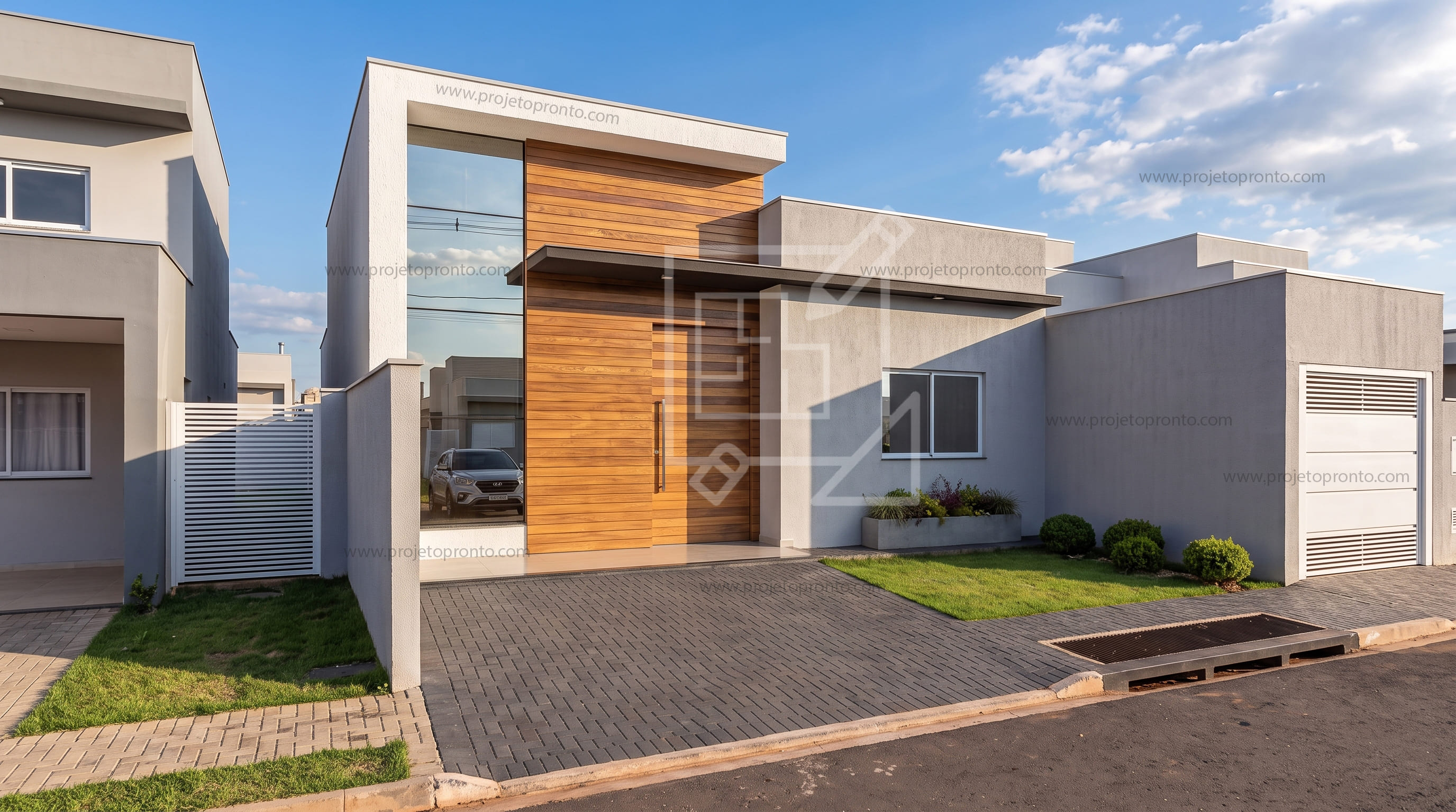 projeto pronto casa de campo