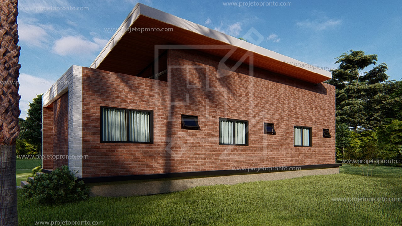 projeto pronto casa de tijolo ecologico