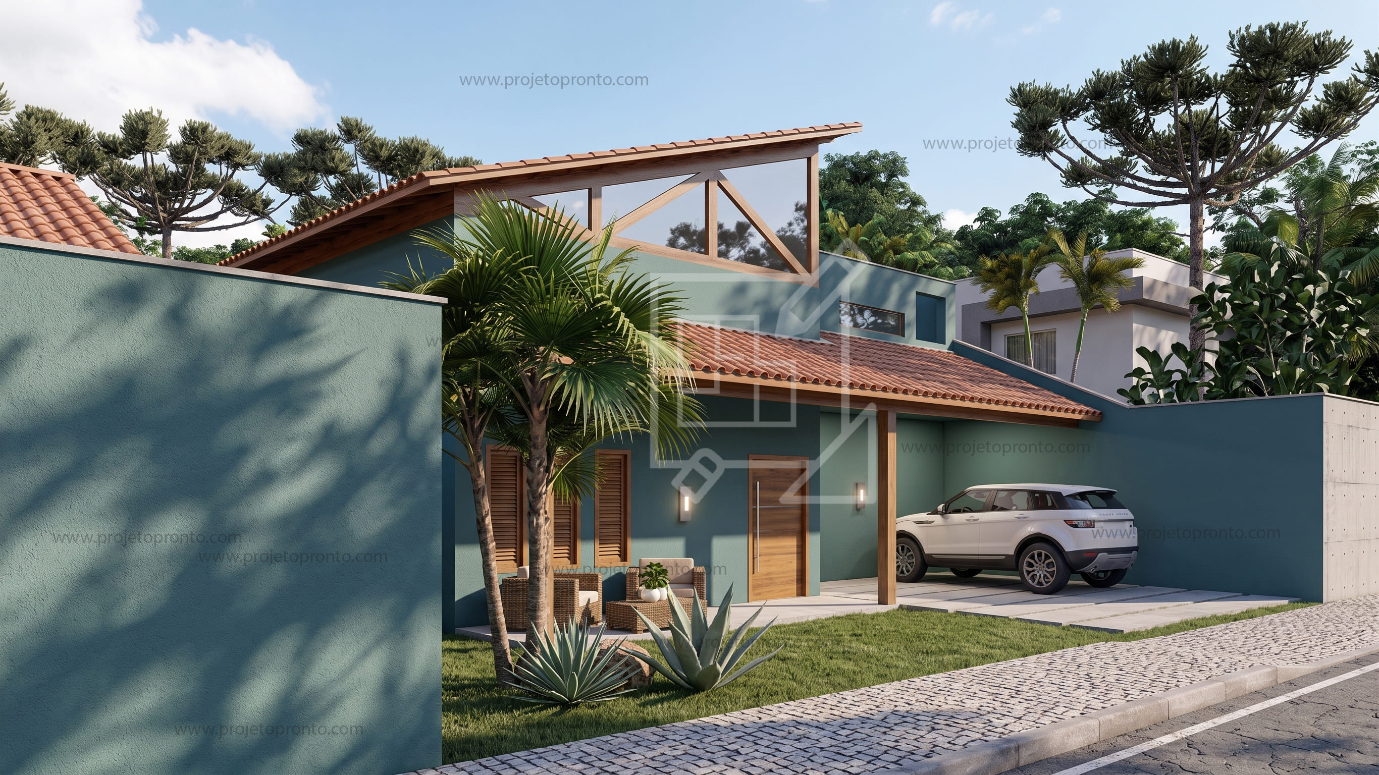projeto de loft moderno